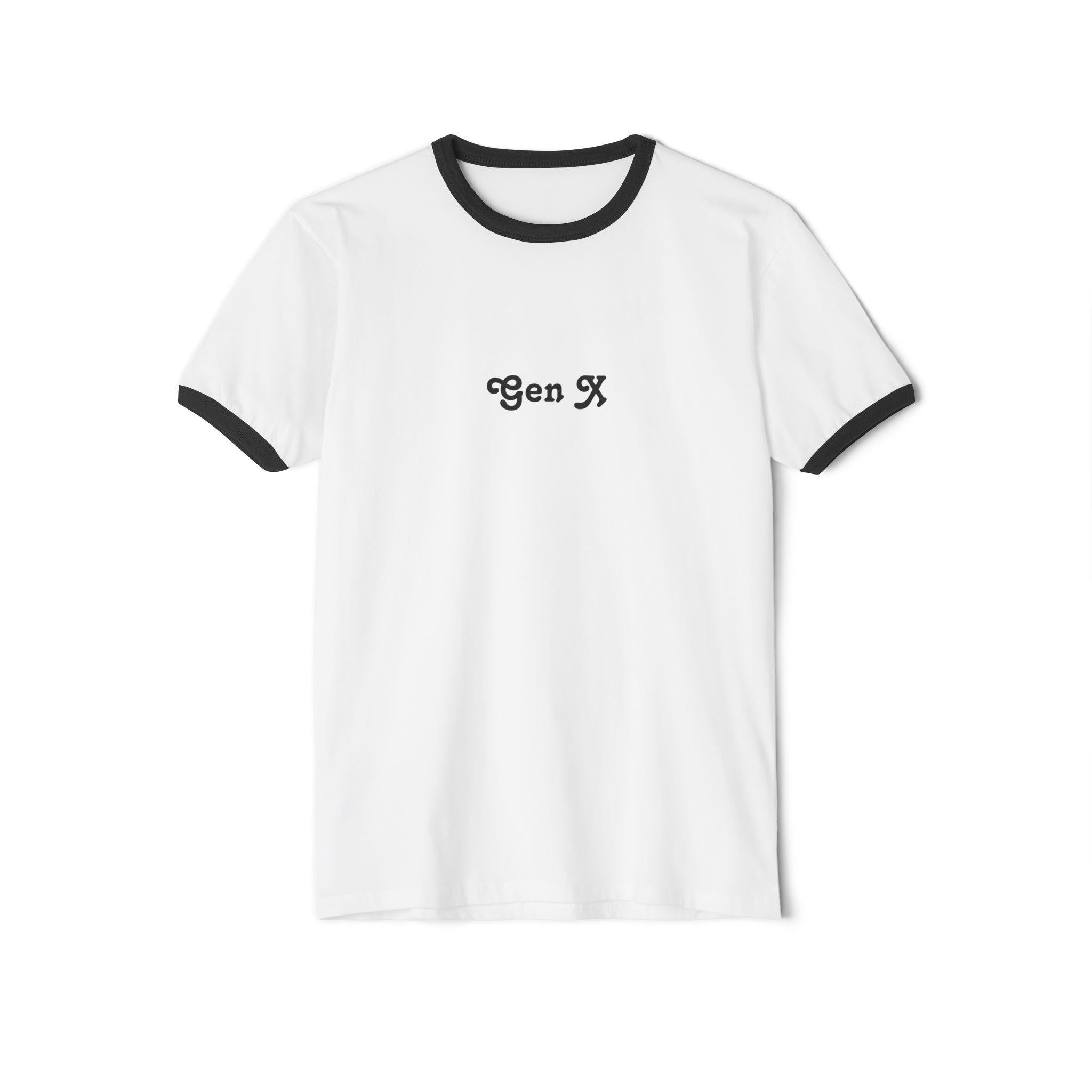 Gen X - Unisex Cotton Ringer T-Shirt