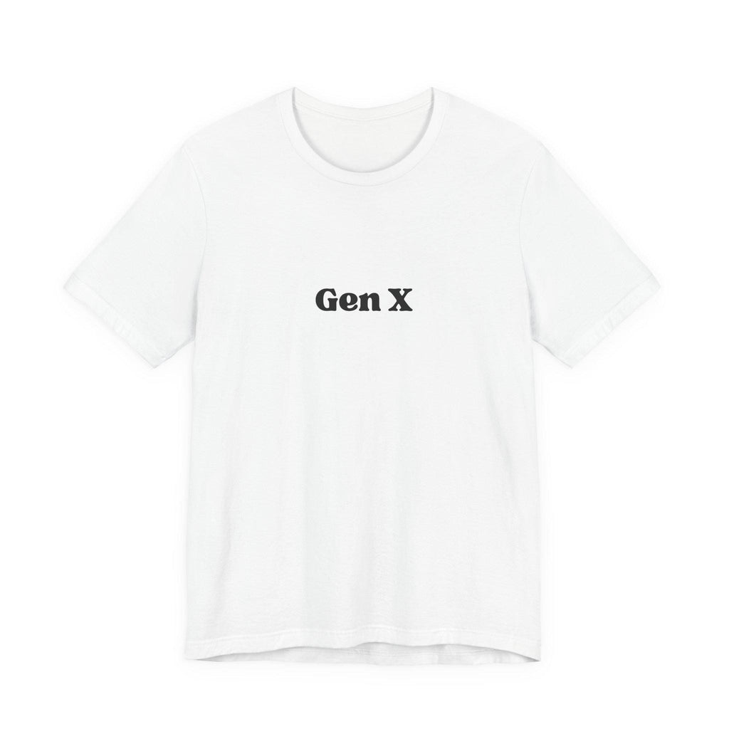 Gen X - Unisex Jersey Short Sleeve Tee